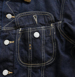 Ryemugi Denim 908 Yamahikohime Jacket Nou - 45R by 45rpm studio