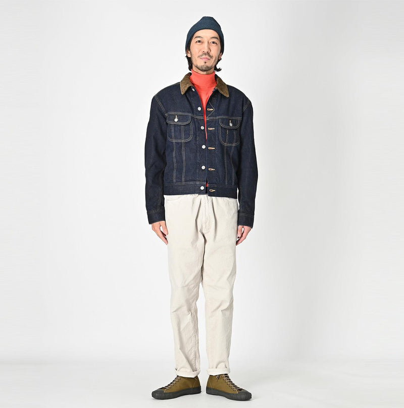 Ryemugi Denim 908 Yamahikohime Jacket Nou - 45R by 45rpm studio - Image 4