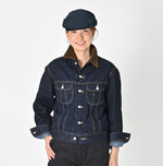 Ryemugi Denim 908 Yamahikohime Jacket Nou - 45R by 45rpm studio