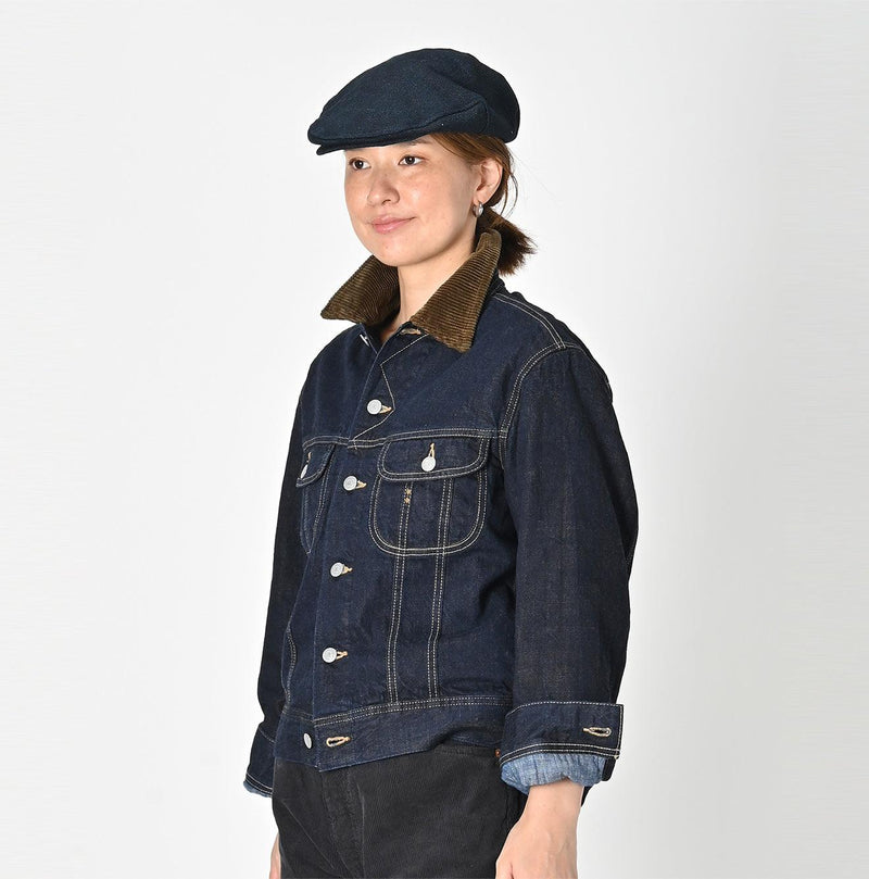 Ryemugi Denim 908 Yamahikohime Jacket Nou - 45R by 45rpm studio - Image 6
