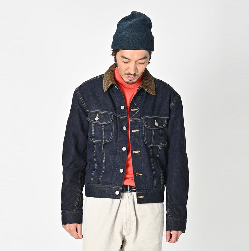 Ryemugi Denim 908 Yamahikohime Jacket Nou - 45R by 45rpm studio - Image 8