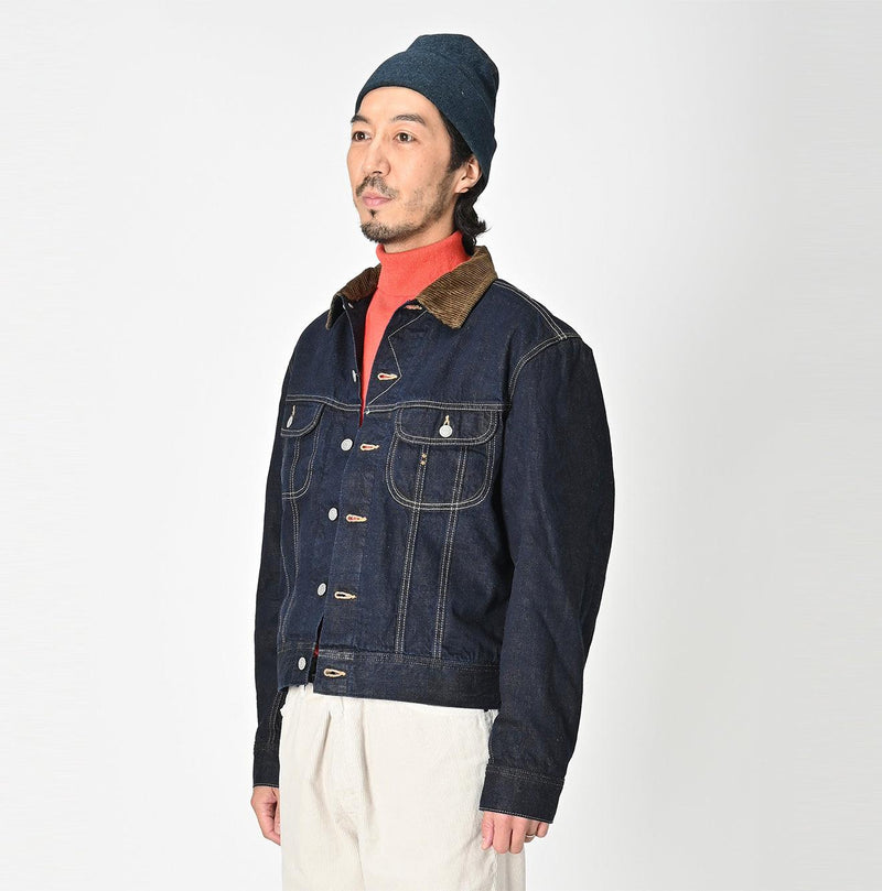 Ryemugi Denim 908 Yamahikohime Jacket Nou - 45R by 45rpm studio - Image 9