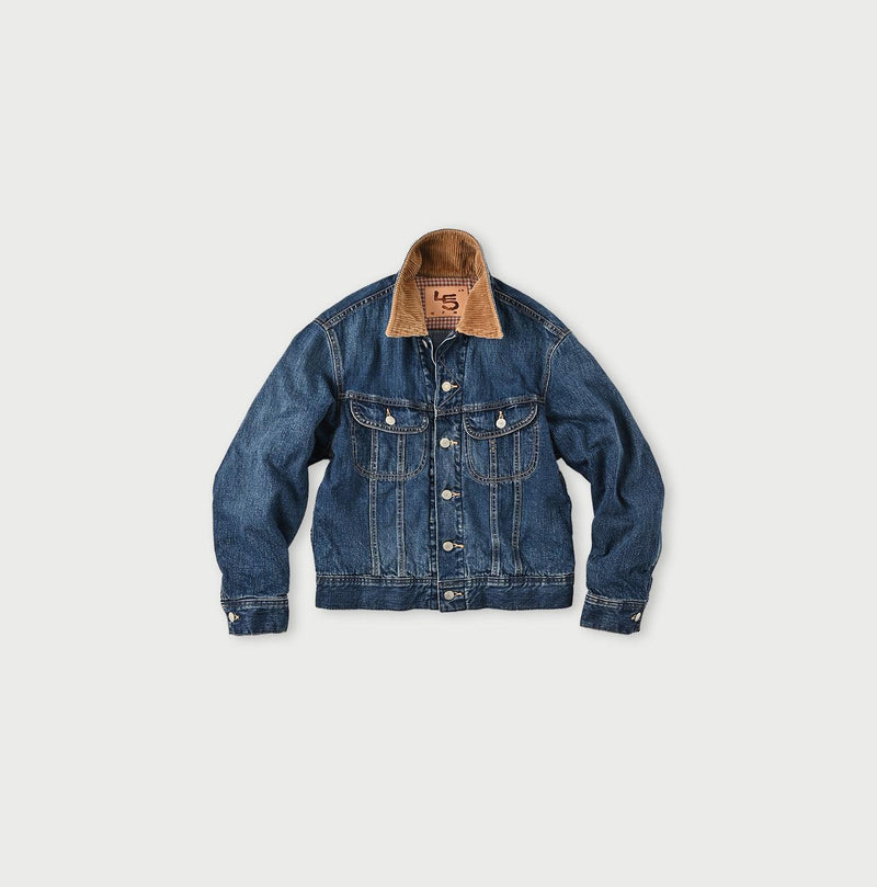 Ryemugi Denim 908 Yamahikohime Jacket Zyu (Size 1) - 45R by 45rpm studio