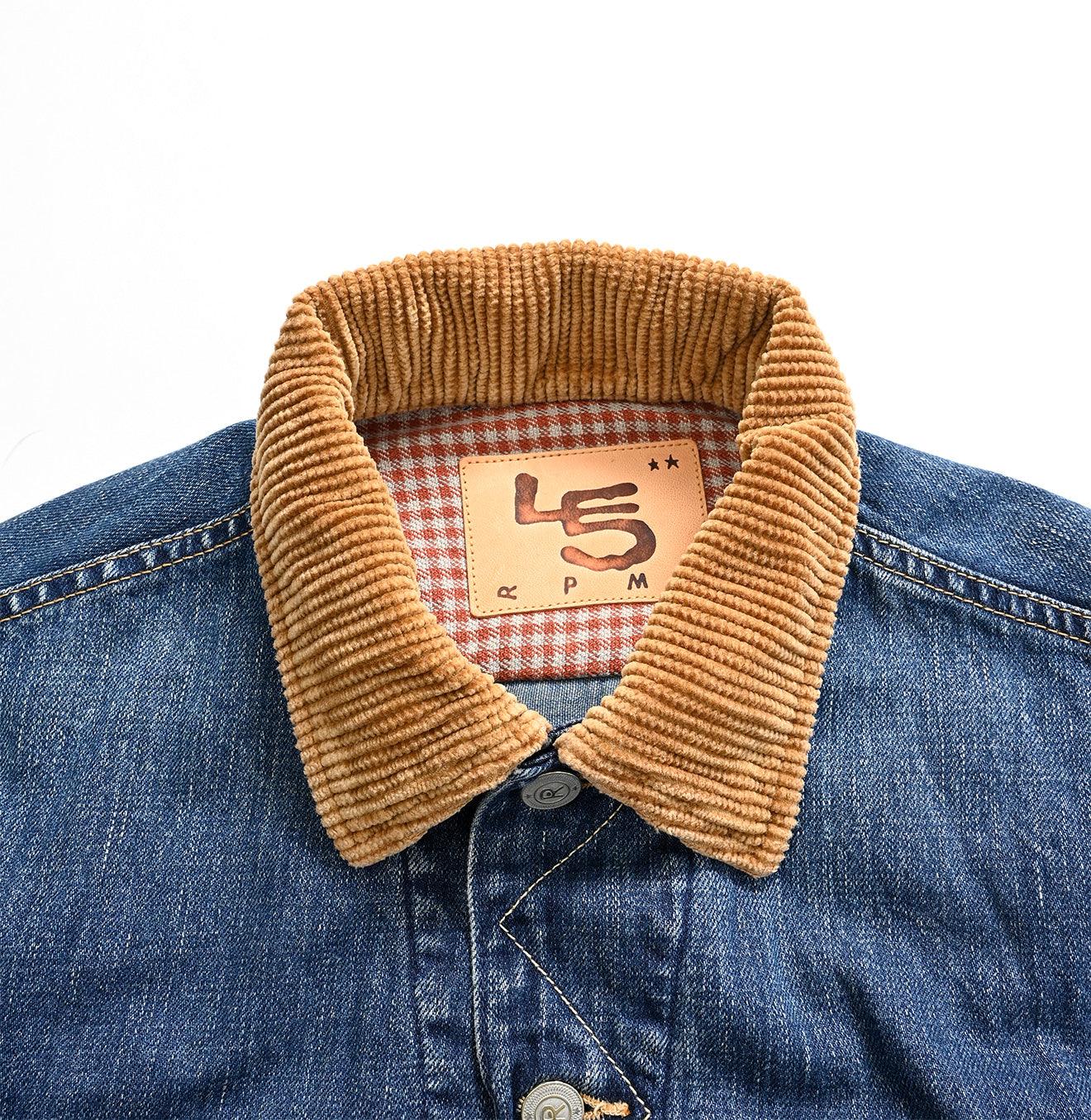 Ryemugi Denim 908 Yamahikohime Jacket Zyu (Size 1) - 45R by 45rpm studio - Image 7