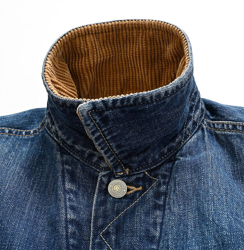 Ryemugi Denim 908 Yamahikohime Jacket Zyu (Size 1) - 45R by 45rpm studio