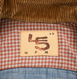 Ryemugi Denim 908 Yamahikohime Jacket Zyu (Size 1) - 45R by 45rpm studio