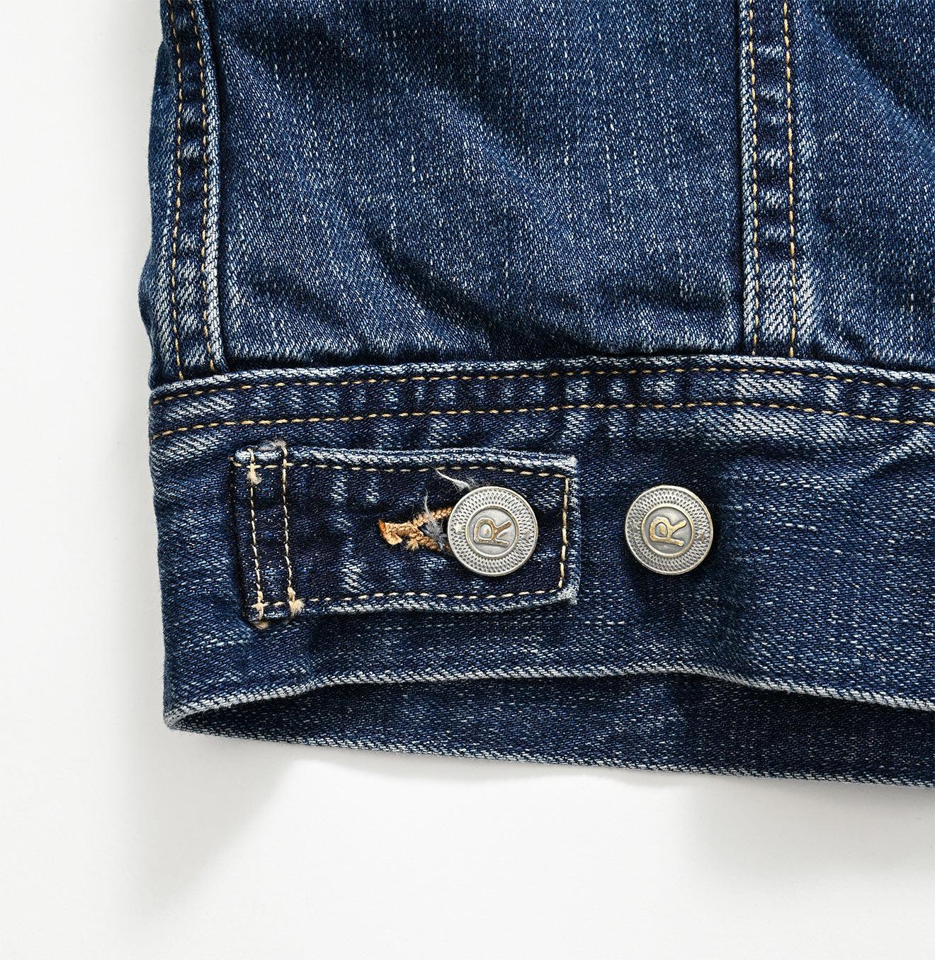 Ryemugi Denim 908 Yamahikohime Jacket Zyu (Size 1) - 45R by 45rpm studio