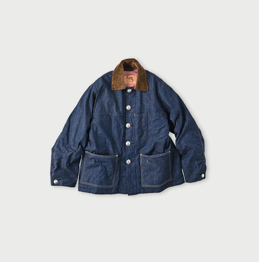 Mugi Denim 908 Coverall Jacket - 45R by 45rpm studio