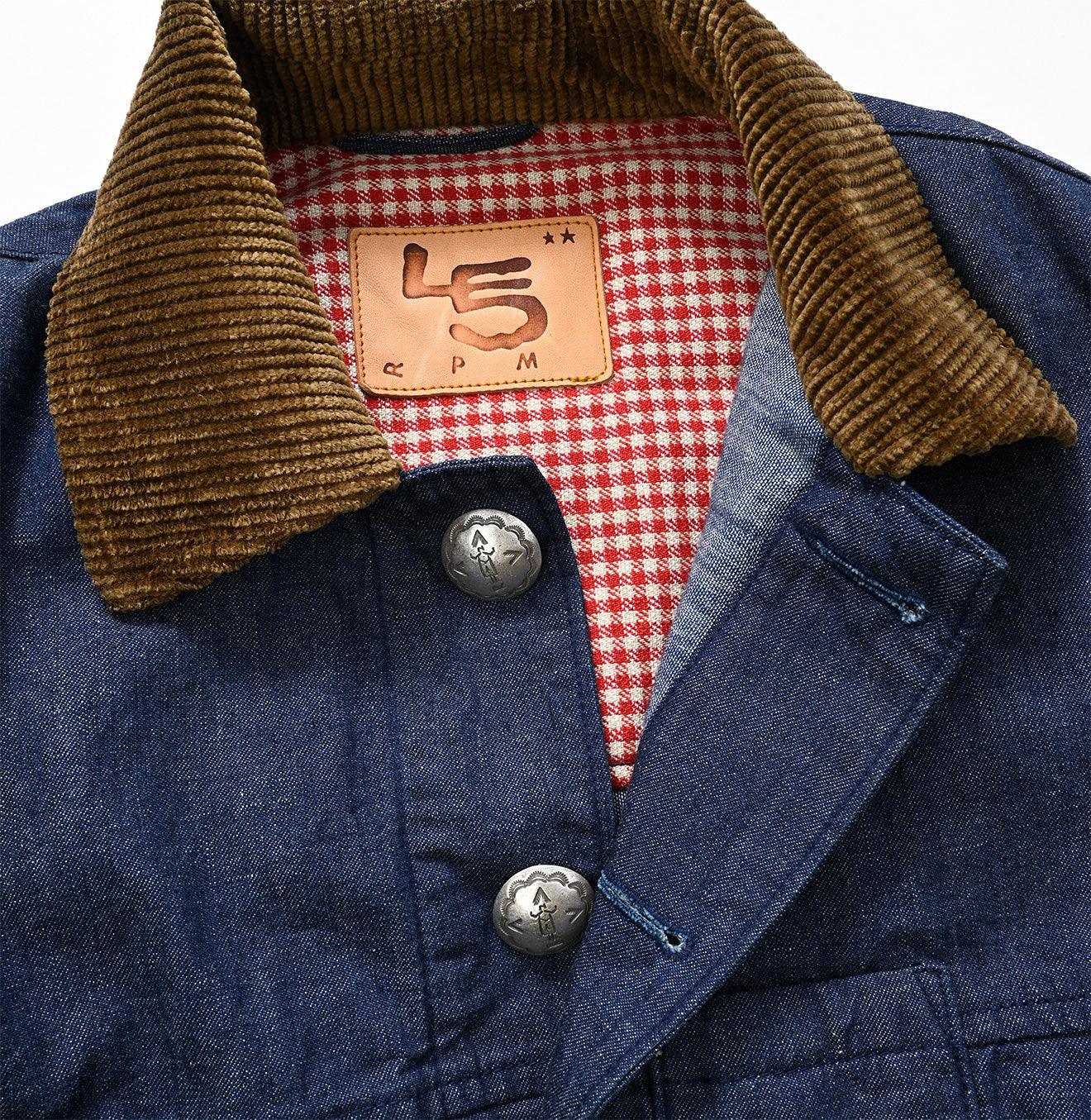 Mugi Denim 908 Coverall Jacket - 45R by 45rpm studio - Image 10