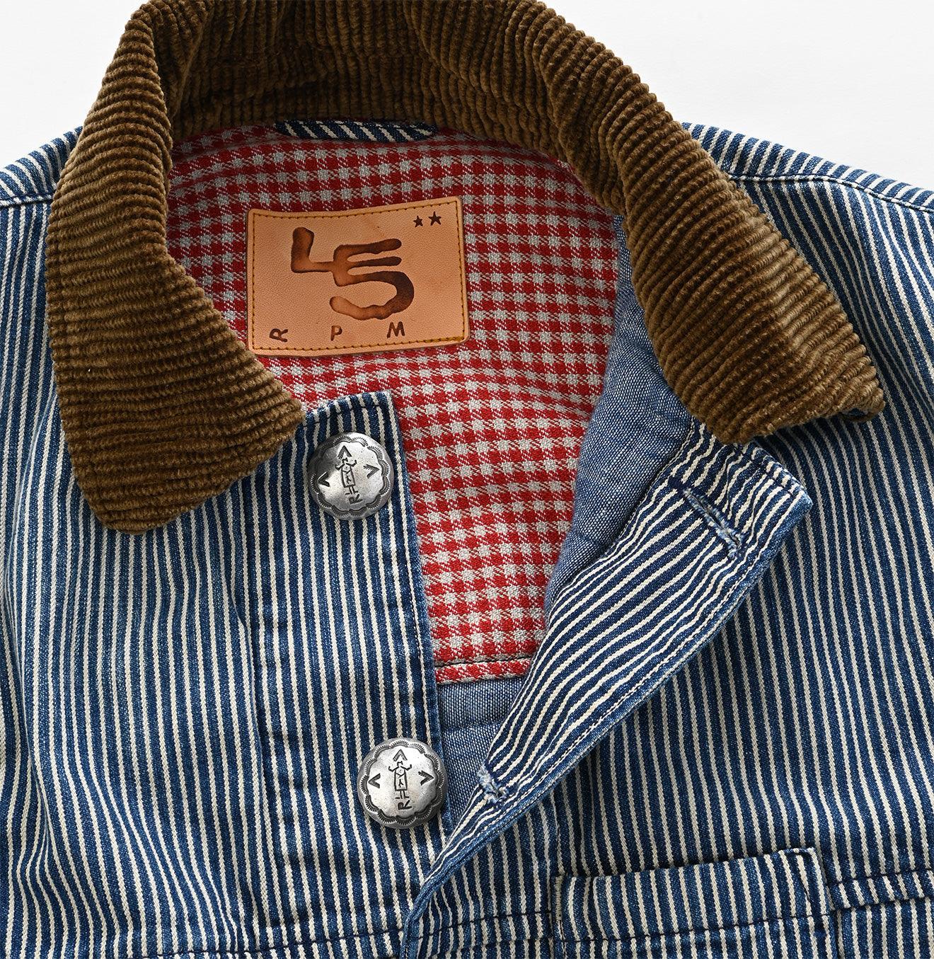 Mugi Denim 908 Coverall Jacket Distressed (Size 1) - 45R by 45rpm studio - Image 8