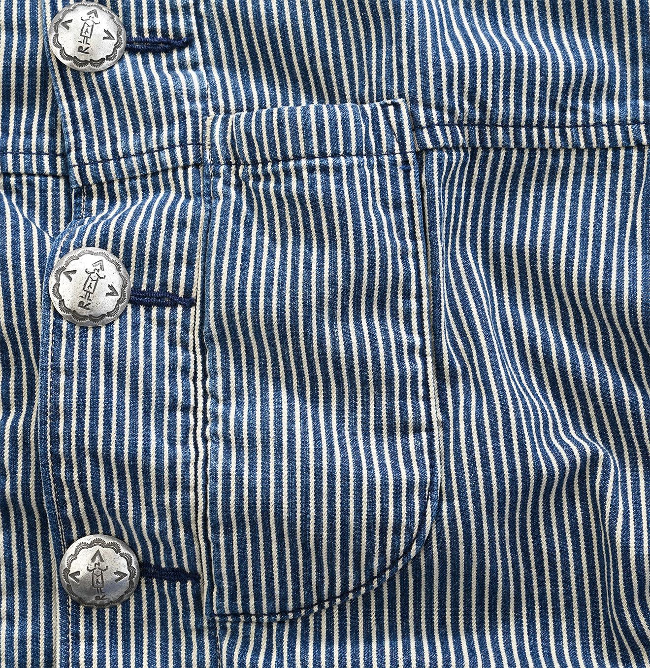 Mugi Denim 908 Coverall Jacket Distressed (Size 1) - 45R by 45rpm studio - Image 9