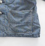 Mugi Denim 908 Coverall Jacket Distressed (Size 1) - 45R by 45rpm studio