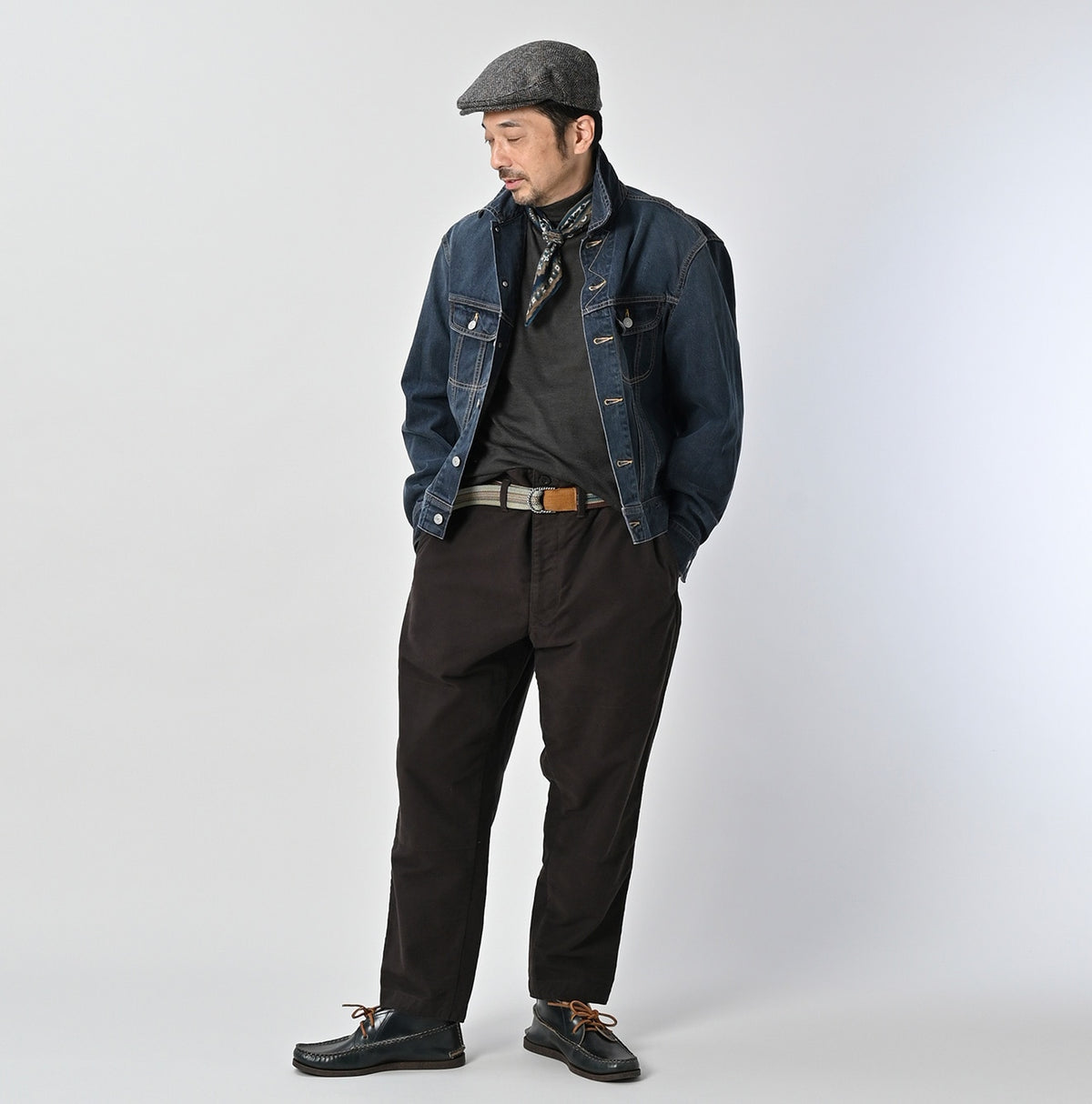 Tweed Denim 908 Hikohime Jacket Zyu (Size 1 - 3)