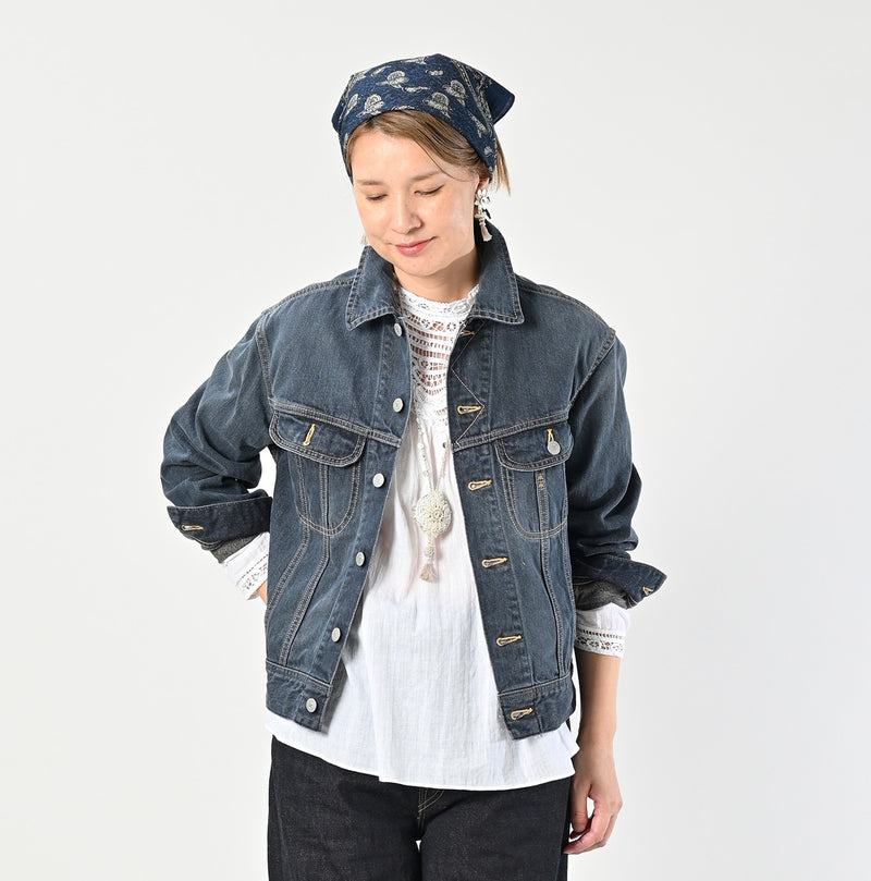 Tweed Denim 908 Hikohime Jacket Zyu (Size 1 - 3)