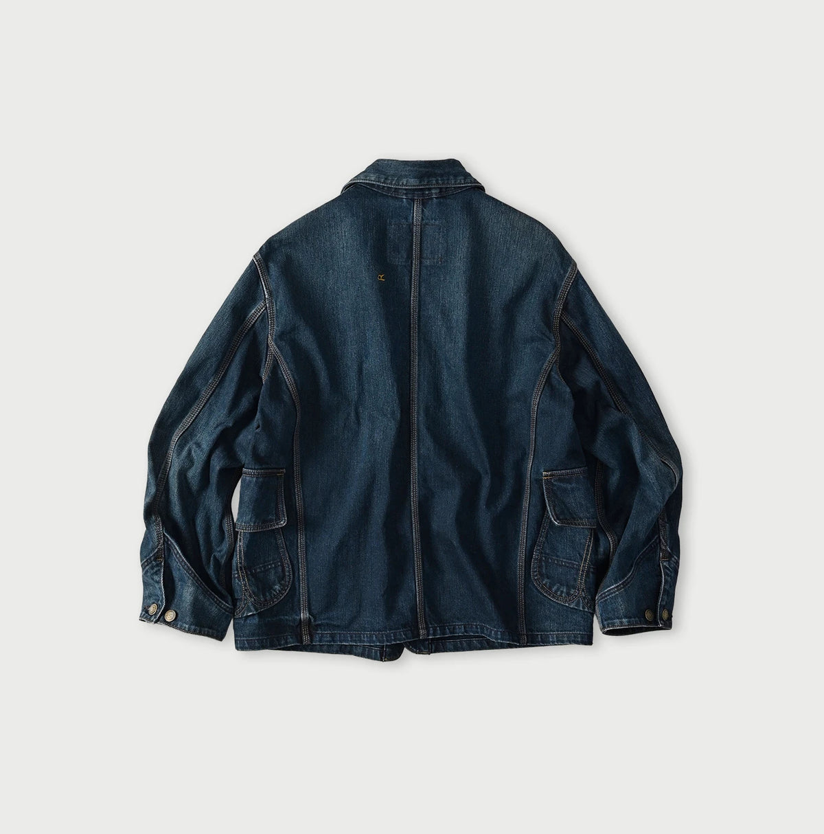 45R Rye Mugi Denim Nando Nando 908 Yama Coverall Distressed - Image 15