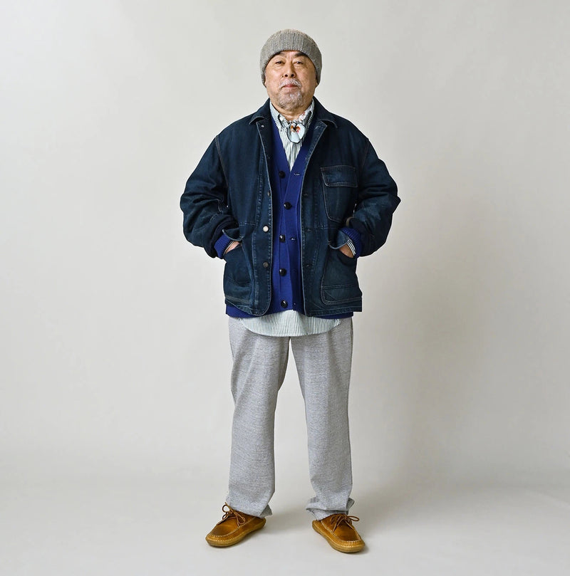 45R Rye Mugi Denim Nando Nando 908 Yama Coverall Distressed - Image 3