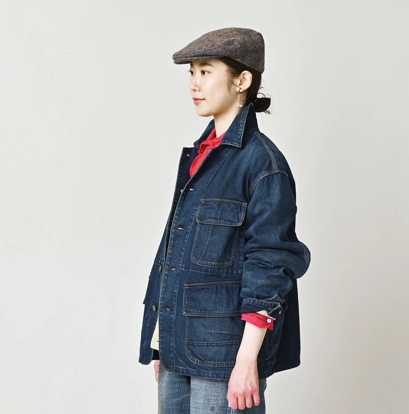 45R Rye Mugi Denim Nando Nando 908 Yama Coverall Distressed - Image 5