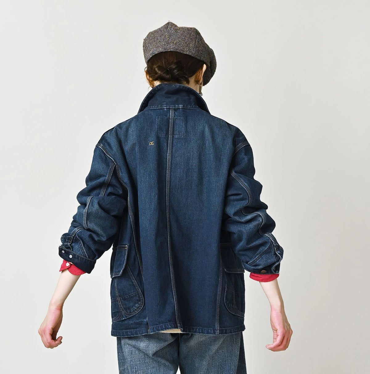 45R Rye Mugi Denim Nando Nando 908 Yama Coverall Distressed
