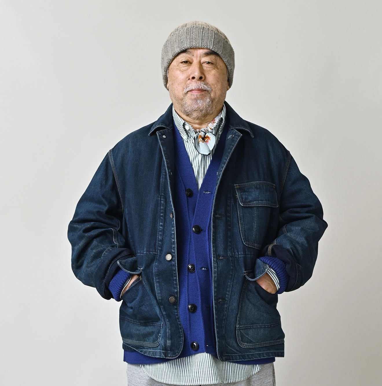 45R Rye Mugi Denim Nando Nando 908 Yama Coverall Distressed - Image 8