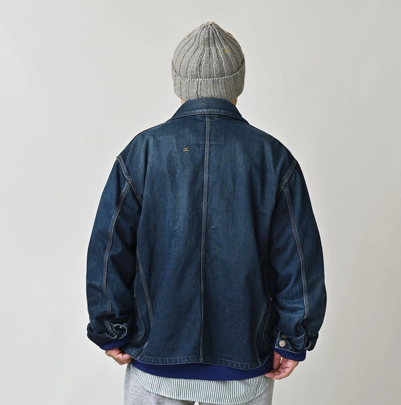 45R Rye Mugi Denim Nando Nando 908 Yama Coverall Distressed - Image 10