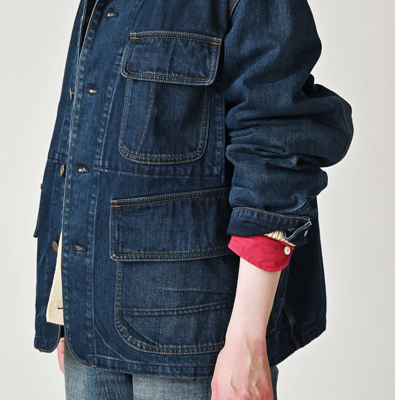 45R Rye Mugi Denim Nando Nando 908 Yama Coverall Distressed - Image 12