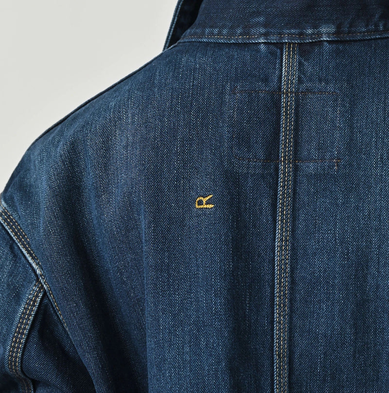 45R Rye Mugi Denim Nando Nando 908 Yama Coverall Distressed - Image 14
