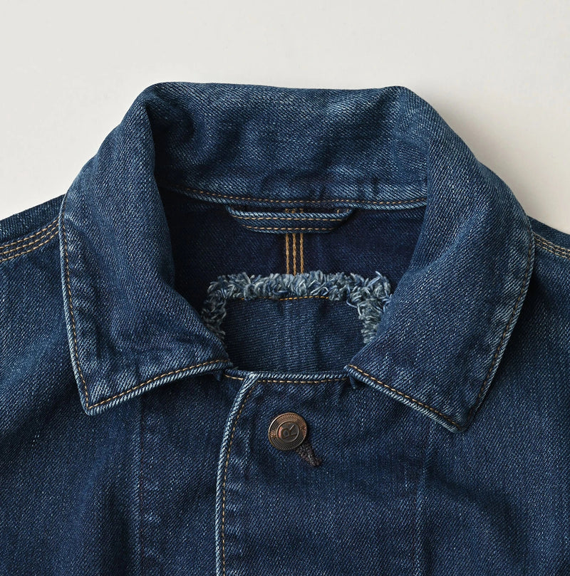 45R Rye Mugi Denim Nando Nando 908 Yama Coverall Distressed - Image 16