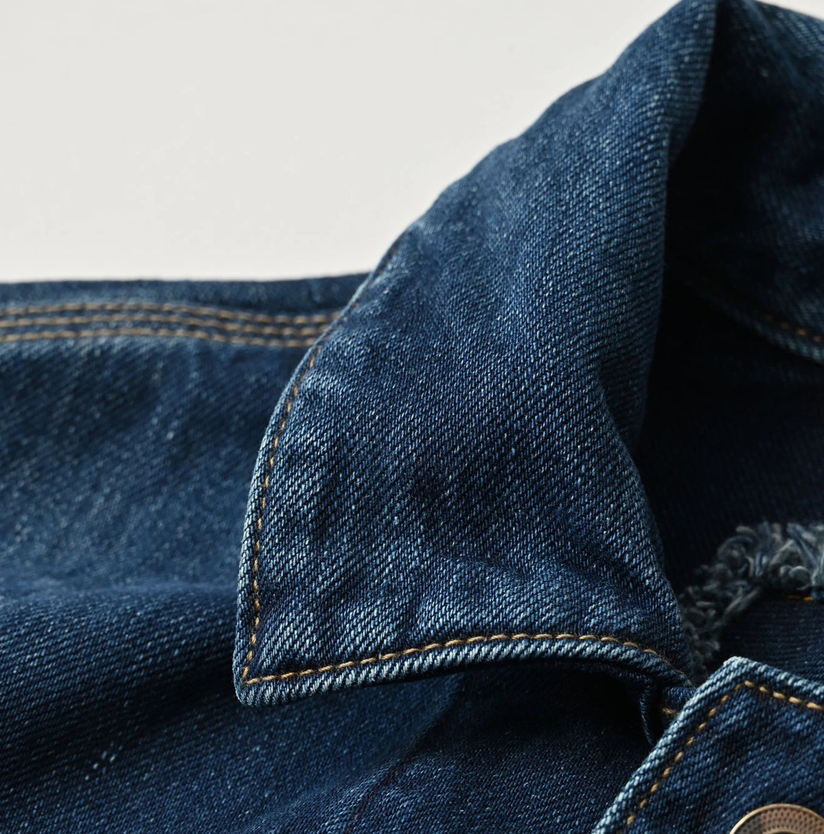 45R Rye Mugi Denim Nando Nando 908 Yama Coverall Distressed - Image 17