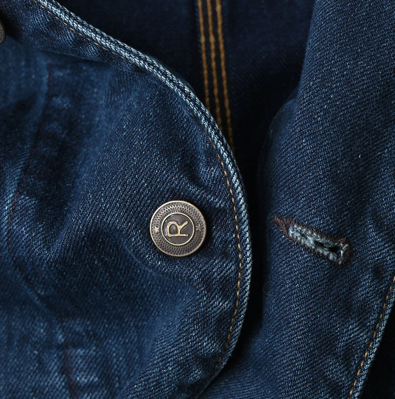 45R Rye Mugi Denim Nando Nando 908 Yama Coverall Distressed - Image 18