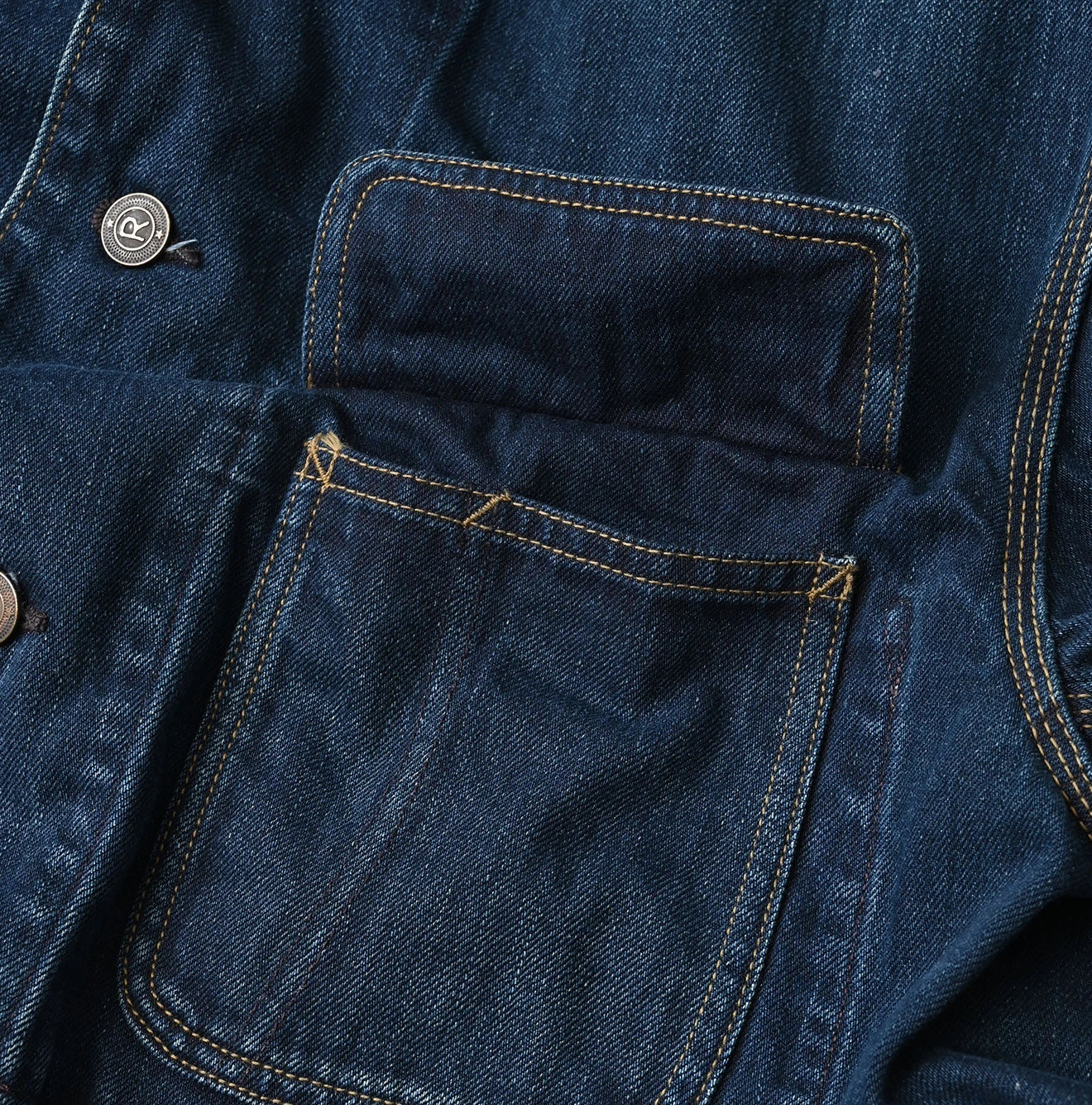 45R Rye Mugi Denim Nando Nando 908 Yama Coverall Distressed - Image 20