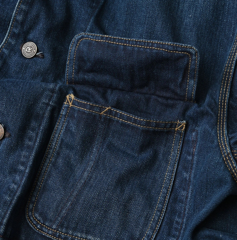 45R Rye Mugi Denim Nando Nando 908 Yama Coverall Distressed - Image 20