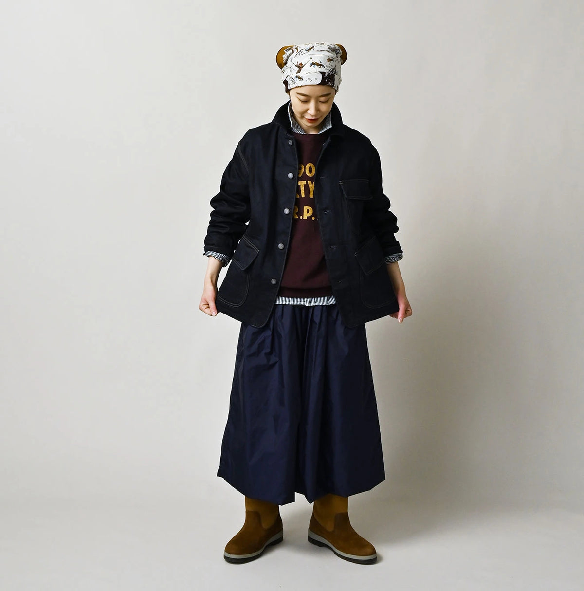 45R Rye Mugi Denim Nando Nando 908 Yama Coverall Nou - Image 2