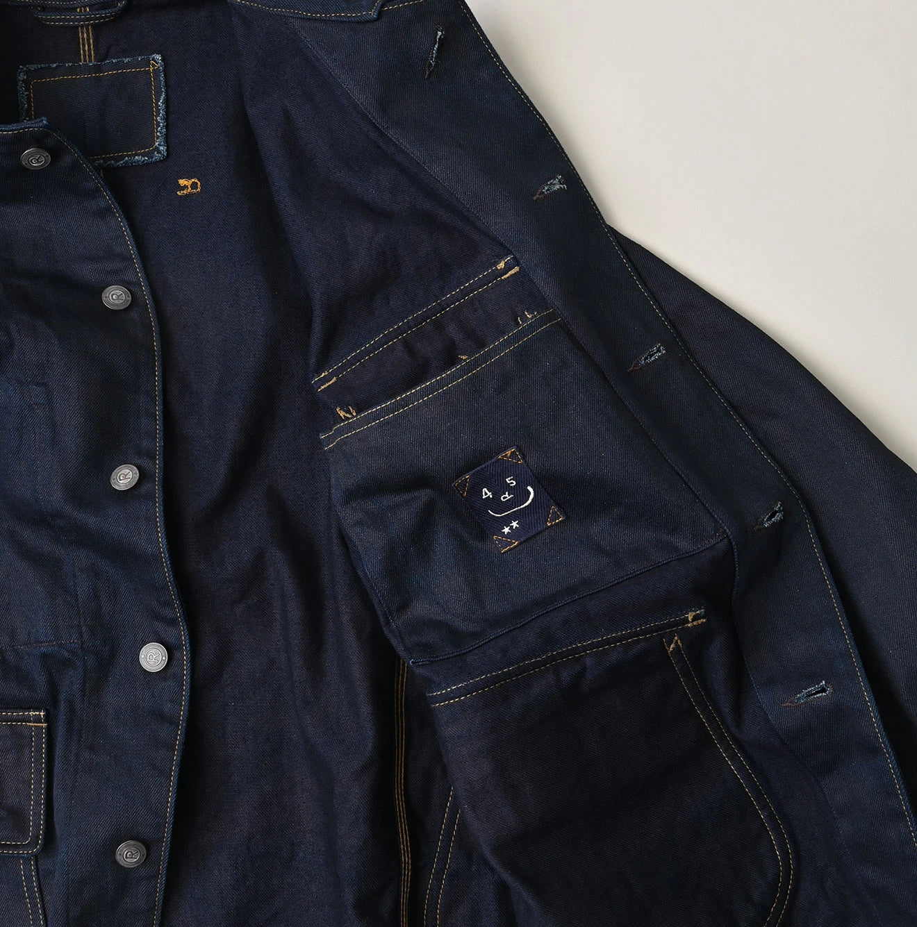 45R Rye Mugi Denim Nando Nando 908 Yama Coverall Nou