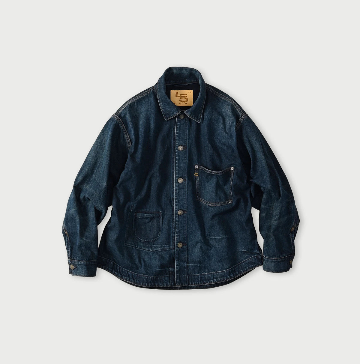 45R Rye Mugi Denim Nando Nando 908 Ocean Blouson - Image 1