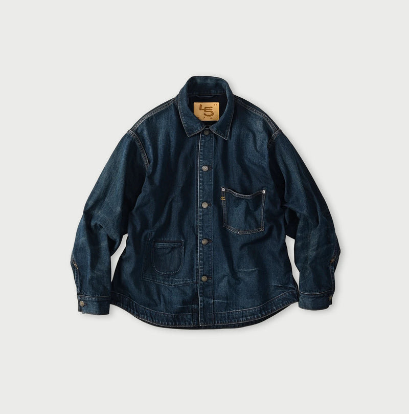 45R Rye Mugi Denim Nando Nando 908 Ocean Blouson - Image 1