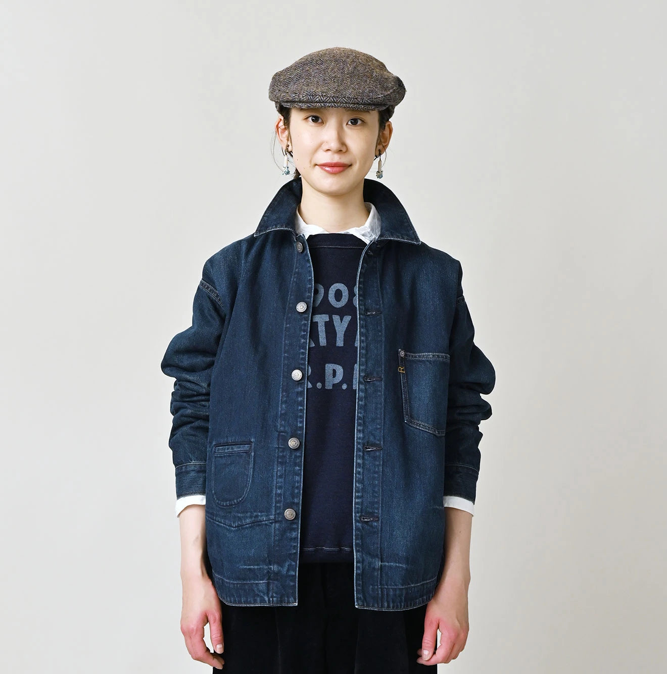 45R Rye Mugi Denim Nando Nando 908 Ocean Blouson - Image 4