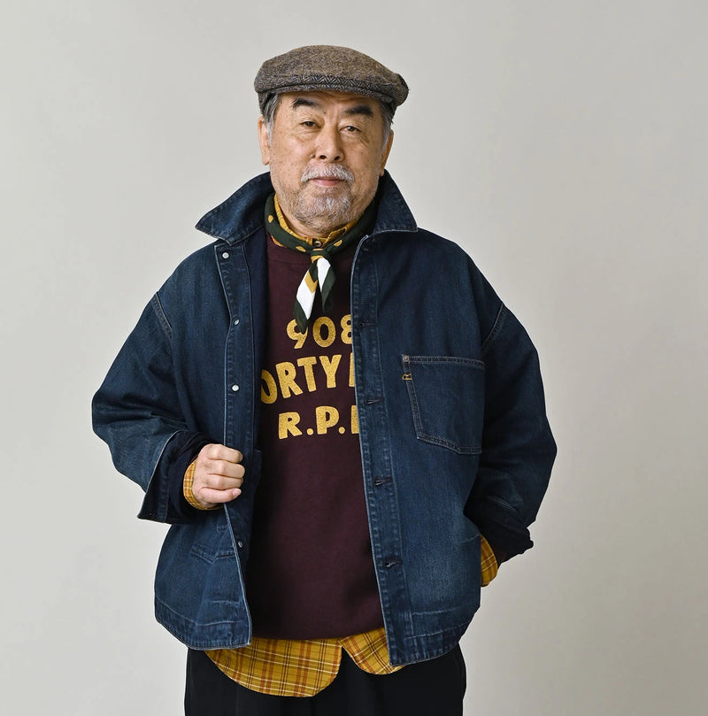 45R Rye Mugi Denim Nando Nando 908 Ocean Blouson - Image 7