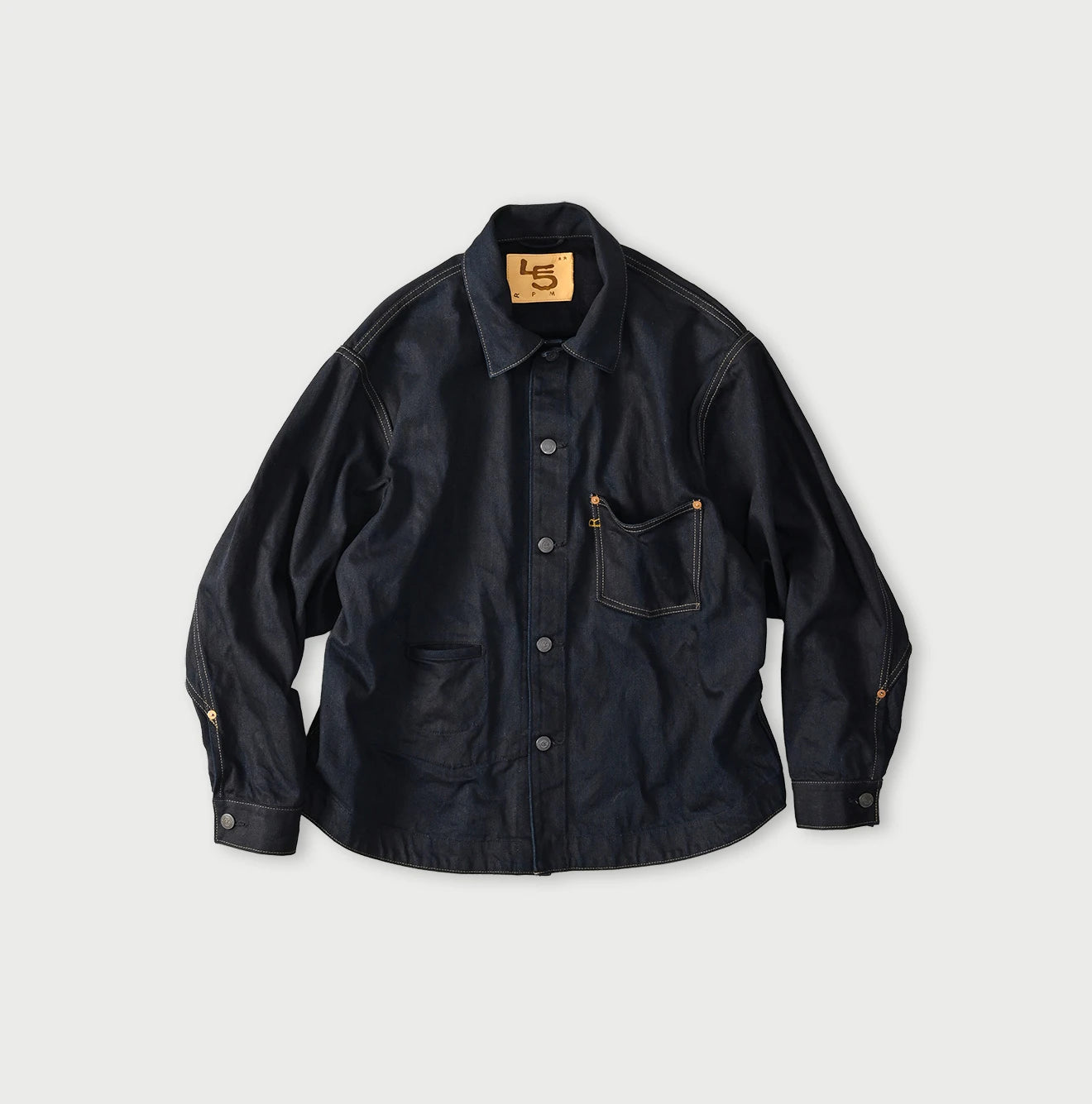 45R Rye Mugi Denim Nando Nando 908 Ocean Blouson Nou - Image 1