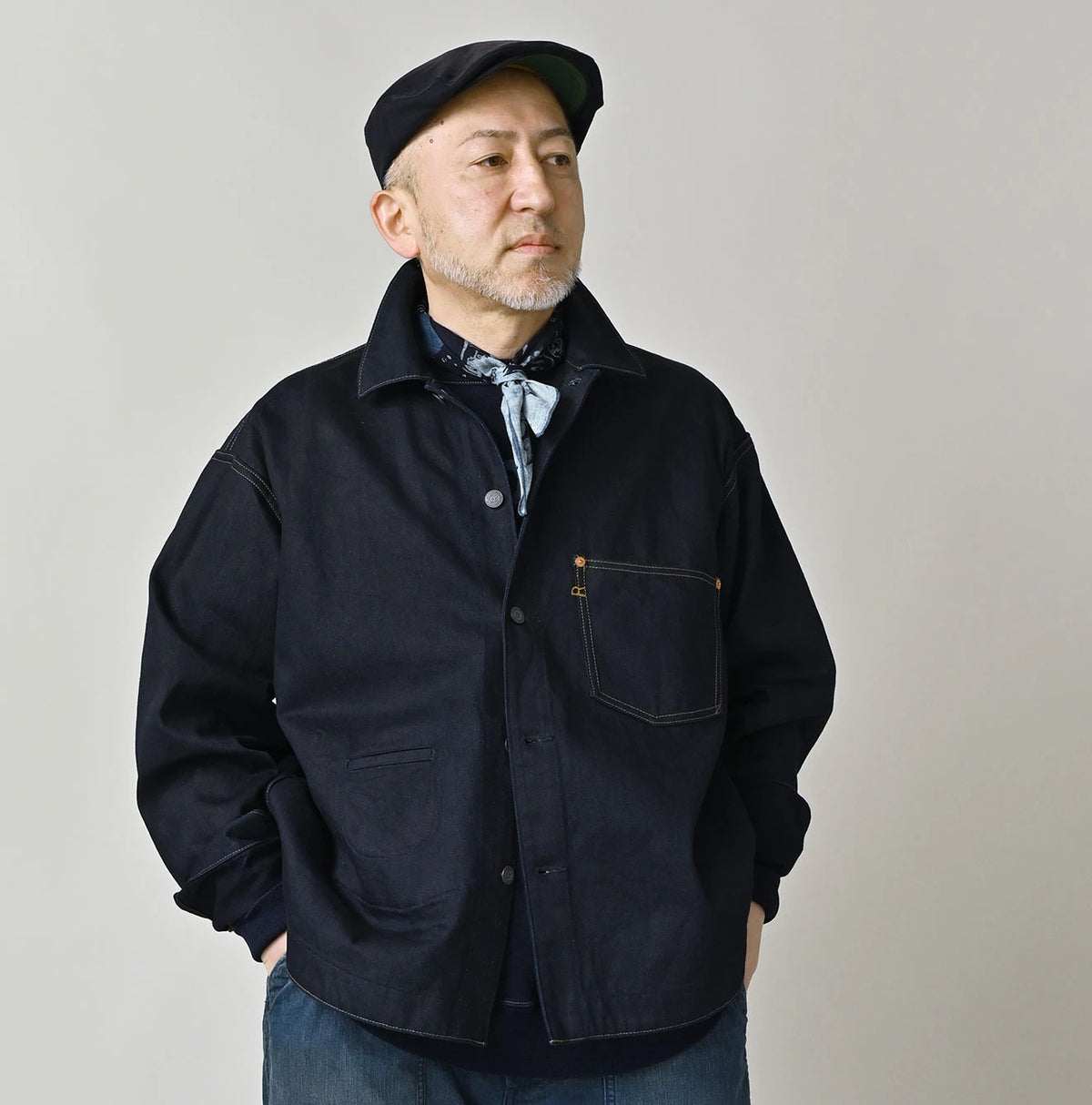 45R Rye Mugi Denim Nando Nando 908 Ocean Blouson Nou