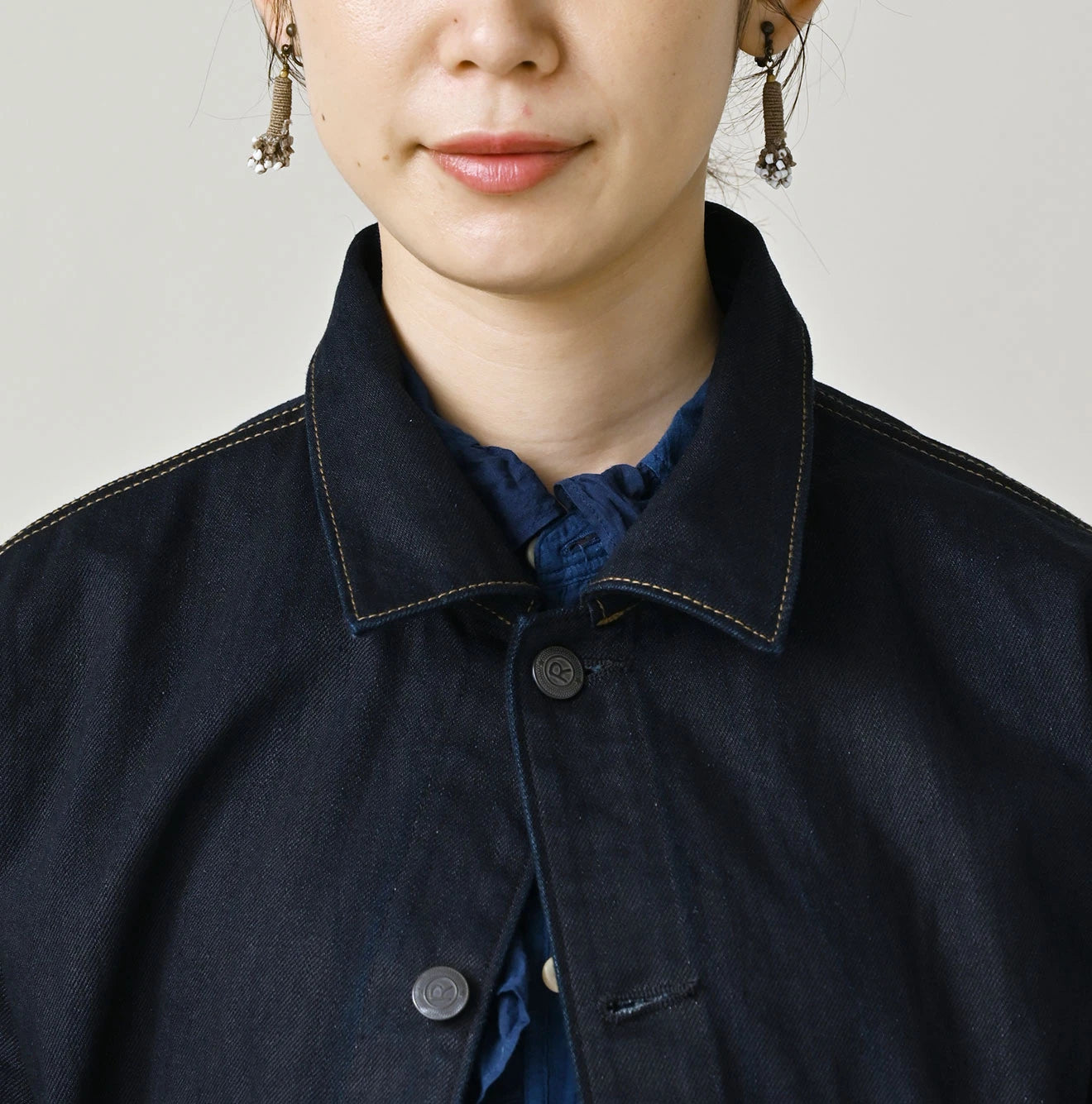 45R Rye Mugi Denim Nando Nando 908 Ocean Blouson Nou - Image 11