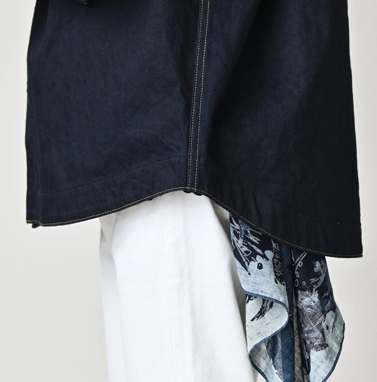 45R Rye Mugi Denim Nando Nando 908 Ocean Blouson Nou - Image 13