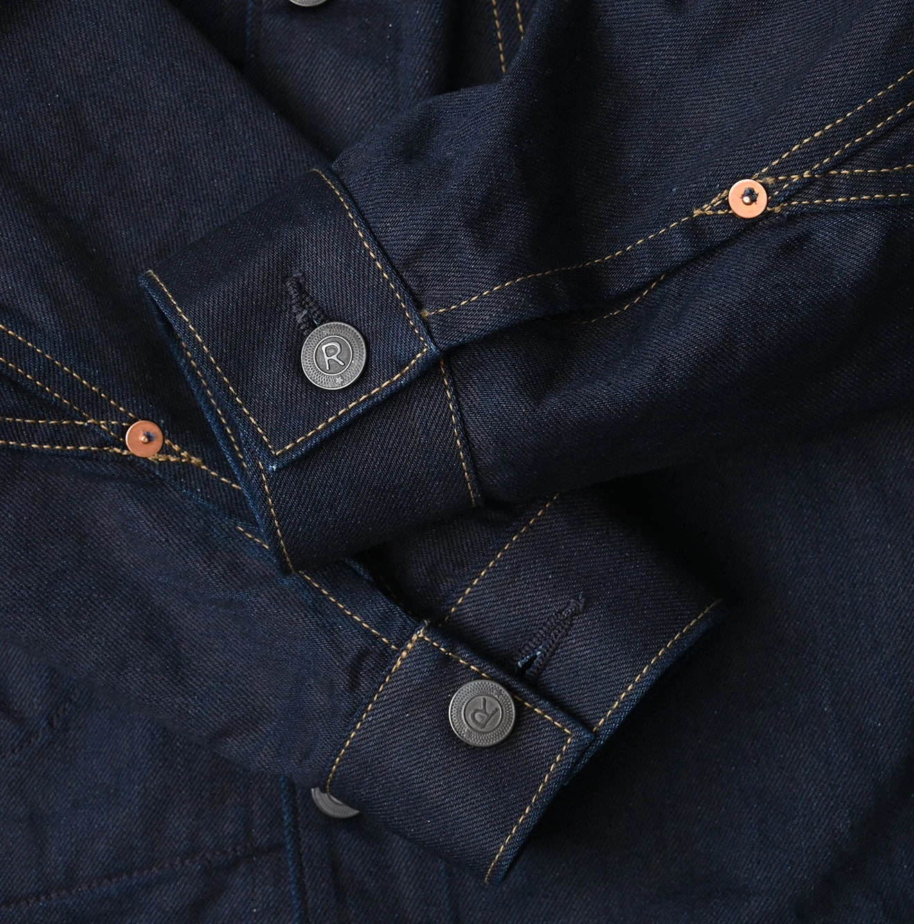 45R Rye Mugi Denim Nando Nando 908 Ocean Blouson Nou - Image 19