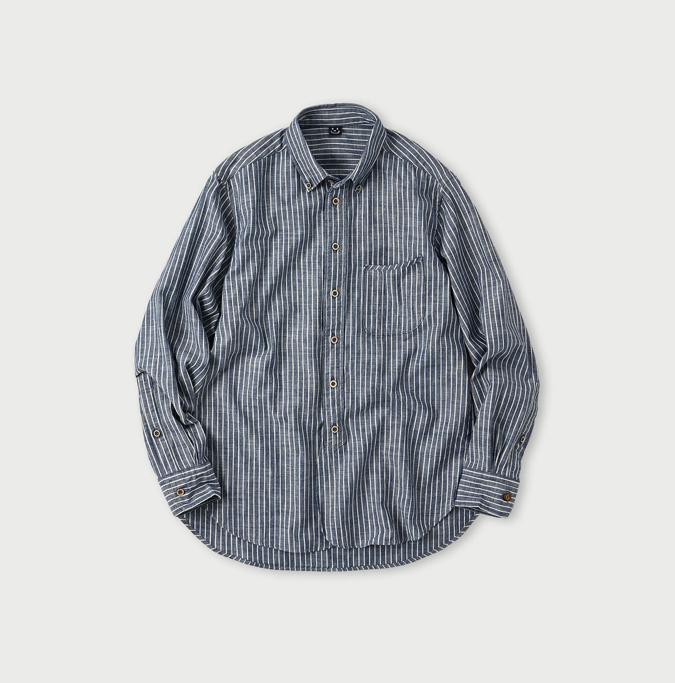 Dungaree 908 Stripe Loafer Buttondown Shirt