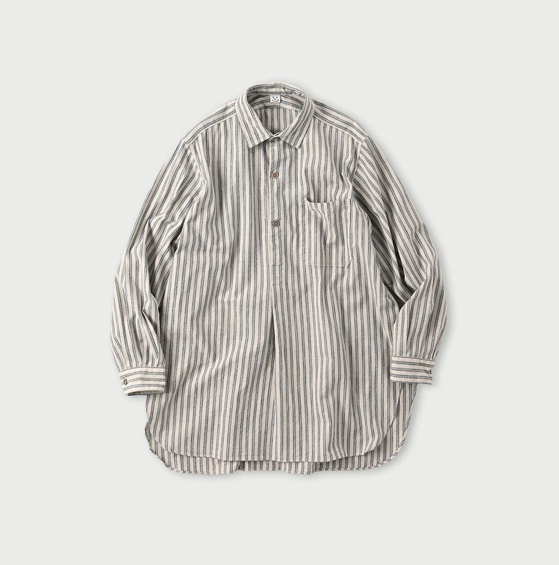 Dungaree 908 Stripe Grandpa Pullover Shirt - 45R by 45rpm studio - Image 1