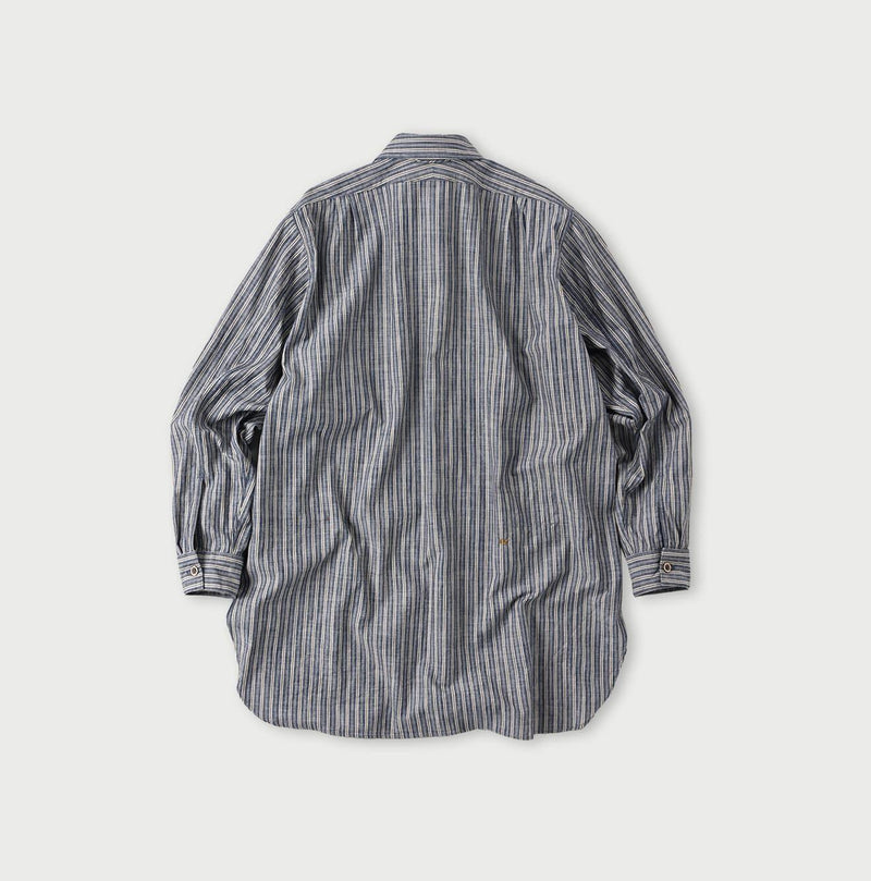 Dungaree 908 Stripe Grandpa Pullover Shirt - 45R by 45rpm studio - Image 12