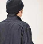 Indigo 45 Petit Denim Grandpa Pullover Shirt (Size 1) - 45R by 45rpm studio