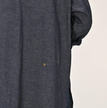 Indigo 45 Petit Denim Grandpa Pullover Shirt (Size 1) - 45R by 45rpm studio