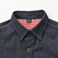 45R Indigo 45 Petit Denim Eastern Shirt Nou