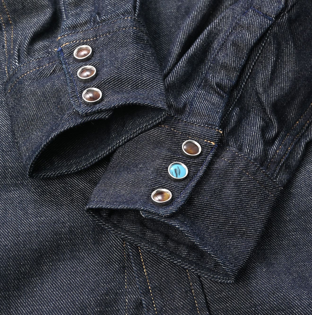 45R Indigo 45 Petit Denim Eastern Shirt Nou