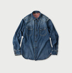 Indigo 45 Petit Denim Eastern Shirt Zyu - 45R by 45rpm studio